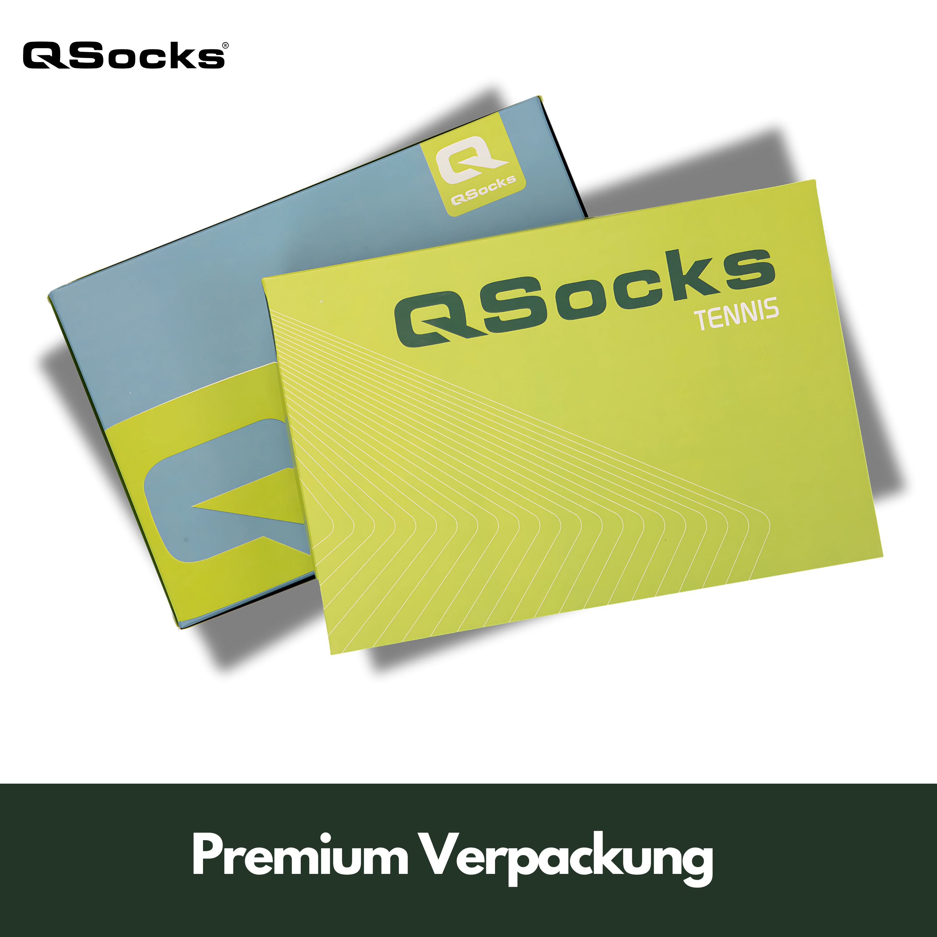 Gepolsterte Tennissocken – 4 Paar | Sportsocken für Damen & Herren | Qolonia